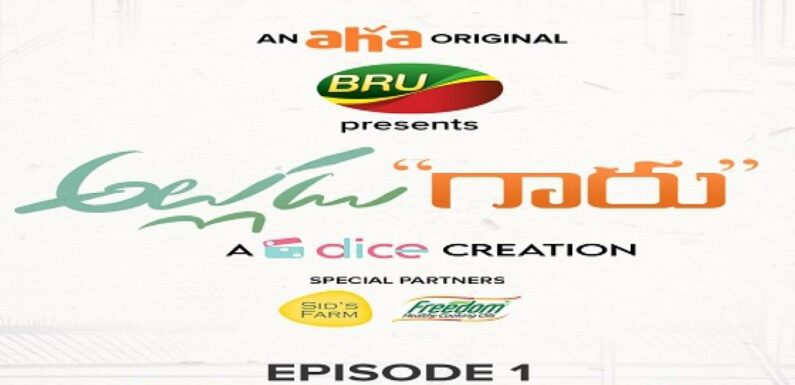 Alludu Garu New Web Series On Aha –  Here Is Date Of Premiere