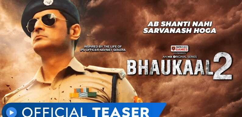 New Web Series Of Mohit Raina : Bhaukaal Second Season Teaser uncovered